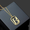 Silver Letter Necklace - N1103