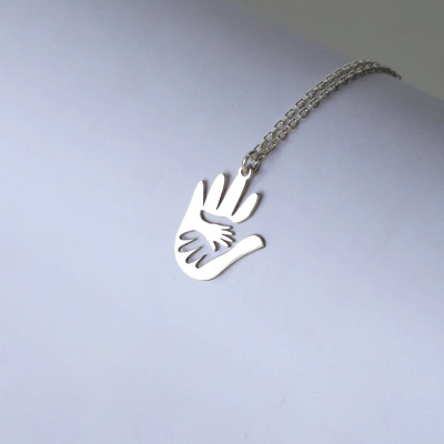 Hands Necklace – A Touch of Love & Protection - N5100