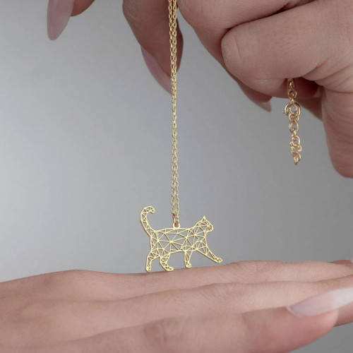 Silver Cat Necklace – Your Attitude, Styled! - N4103