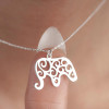 Silver Necklace with Elephant Design – A Symbol of Strength and Serenity - N4103