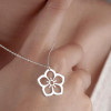 Interconnected Hearts Necklace - N4104