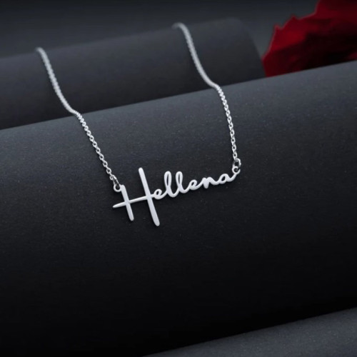 Signature Name Necklace – A Personal Touch of Elegance - N1117