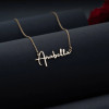 Signature Name Necklace – A Personal Touch of Elegance - N1117