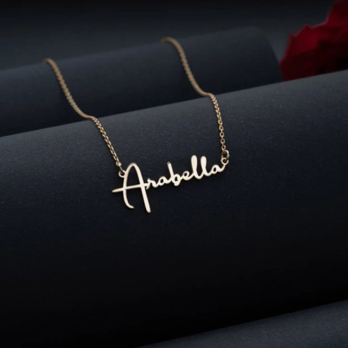 Signature Name Necklace – A Personal Touch of Elegance - N1117