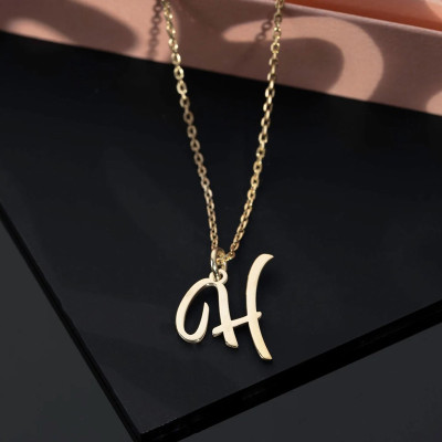 Initial Letter Necklace – A Stylish Expression of You - N1109