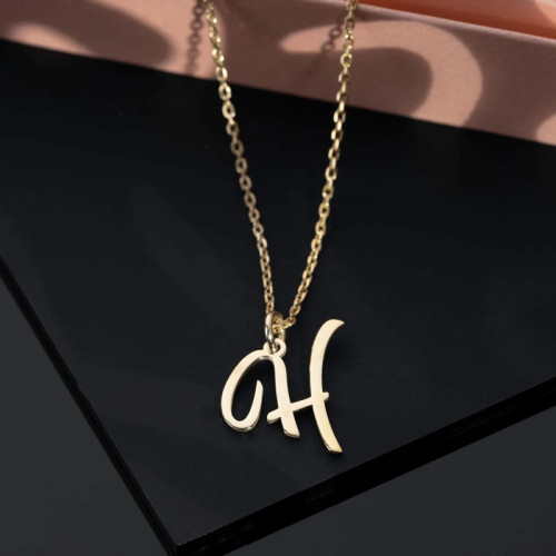 Initial Letter Necklace – A Stylish Expression of You - N1109