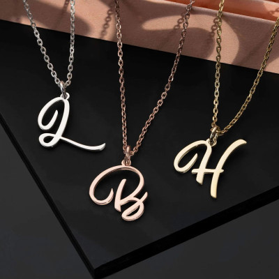 Initial Letter Necklace – A Stylish Expression of You - N1109