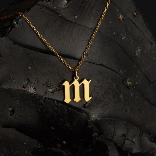 Initial Letter Necklace – A Stylish Expression of You - N1110