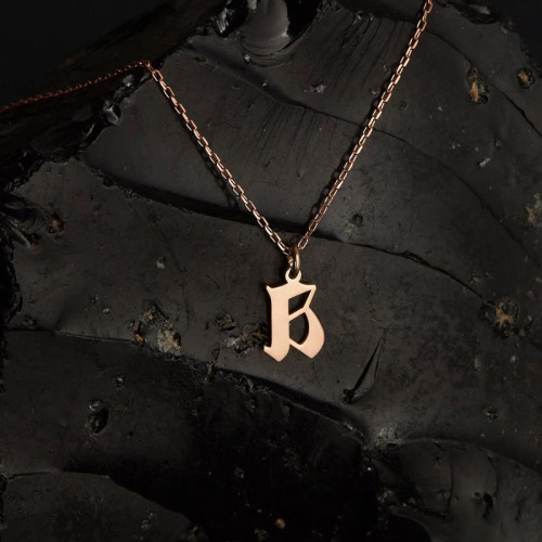 Initial Letter Necklace – A Stylish Expression of You - N1110