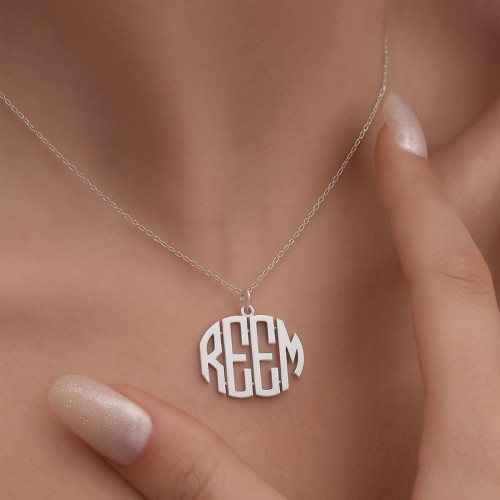 Custom Monogram Necklace - N1120
