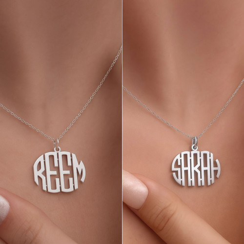 Custom Monogram Necklace - N1120