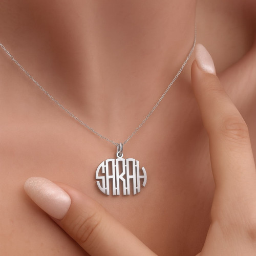 Custom Monogram Necklace - N1120