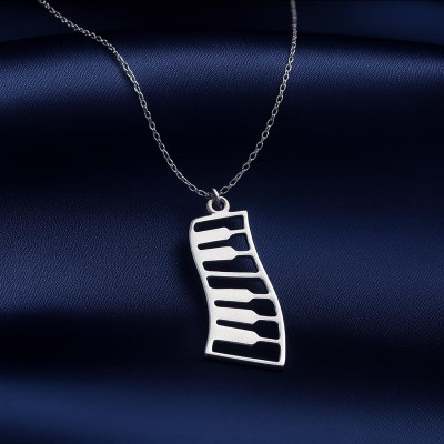 Piano Necklace – A Melody of Elegance Played on Your Style - N2101