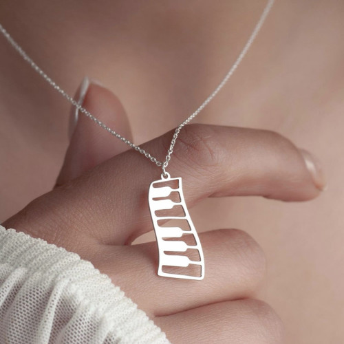 Piano Necklace – A Melody of Elegance Played on Your Style - N2101