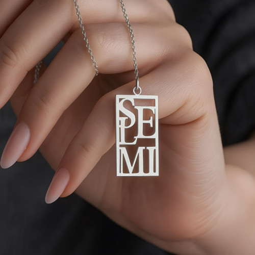 SMILE Necklace – The Most Beautiful Thing You Can Wear is Your Smile - N2100