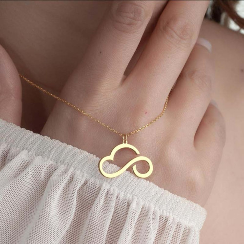 Cloud Necklace – Lightness, Purity & Infinity - N4100