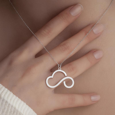 Cloud Necklace – Lightness, Purity & Infinity - N4100
