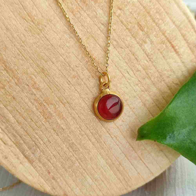 925 Silver Natural Agate Pendant