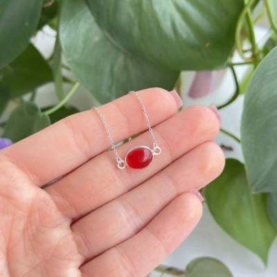 925 Silver Natural Agate Pendant