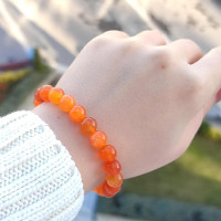 8mm Natural carnelian Agate Bracelet
