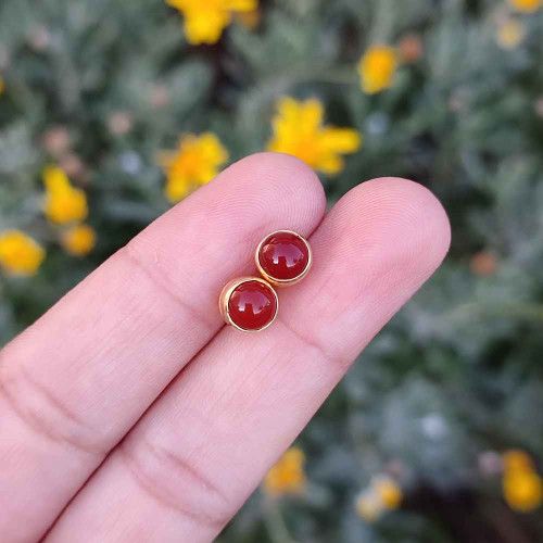 925 Silver Natural Agate Earring 925 Silver Natural Agate Earring