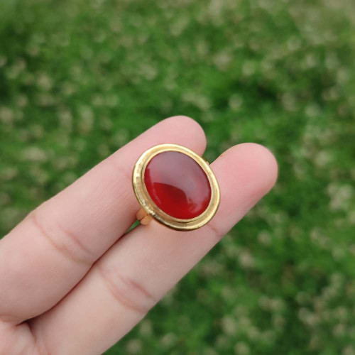 925 Silver Natural Yemeni Agate Ring 925 Silver Natural Yemeni Agate Ring