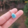 925 Sterling Silver Amazonite Stone Pendant