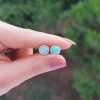 925 Sterling Silver Amazonite Stone Earring 925 Sterling Silver Amazonite Stone Earring