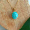 925 Sterling Silver Amazonite Stone Pendant 925 Sterling Silver Amazonite Stone Pendant