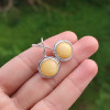 Natural Baltic Amber Earring Natural Baltic Amber Earring