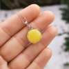 925 Silver Natural Baltic Amber Pendant 925 Silver Natural Baltic Amber Pendant