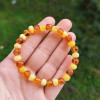 Natural Baltic Amber Bracelet Natural Baltic Amber Bracelet
