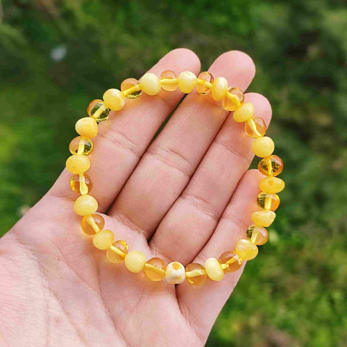Natural Baltic Amber Bracelet Natural Baltic Amber Bracelet