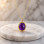 925 Silver Natural Amethyst Pendant