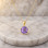 925 Silver Natural Amethyst Pendant