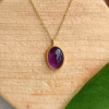 925 Silver Natural Amethyst Pendant 925 Silver Natural Amethyst Pendant