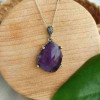 925 Silver Natural Amethyst Pendant 925 Silver Natural Amethyst Pendant