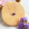 925 Silver Natural Amethyst Pendant 925 Silver Natural Amethyst Pendant