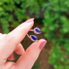 925 Silver Natural Amethyst Stone Ring 925 Silver Natural Amethyst Stone Ring