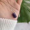 925 Silver Natural Amethyst Pendant 925 Silver Natural Amethyst Pendant