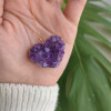 925 Silver Natural Amethyst Pendant 925 Silver Natural Amethyst Pendant