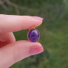 925 Silver Natural Amethyst Pendant 925 Silver Natural Amethyst Pendant