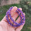 8mm Natural Amethyst Bracelet