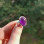 925 Silver Natural Amethyst Stone Ring