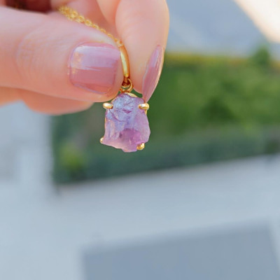 Natural Amethyst Pendant