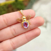 925 Silver Natural Amethyst Pendant 925 Silver Natural Amethyst Pendant