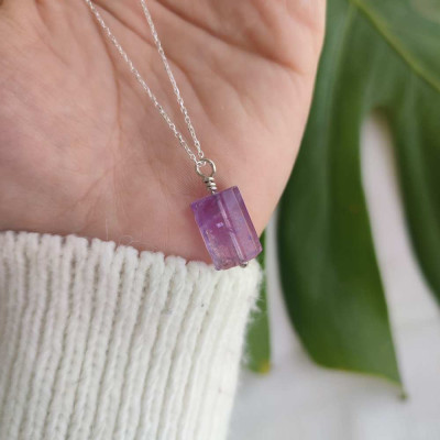 925 Silver Natural Ametrine Stone Pendant