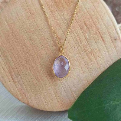 925 Silver Natural Ametrine Stone Pendant