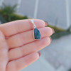 925 Silver Natural Apatite Stone Pendant