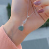 Multi stone Pendant , 925 Sterline Silver Moonstone & Apatite Pendant Multi stone Pendant , 925 Sterline Silver Moonstone & Apatite Pendant
